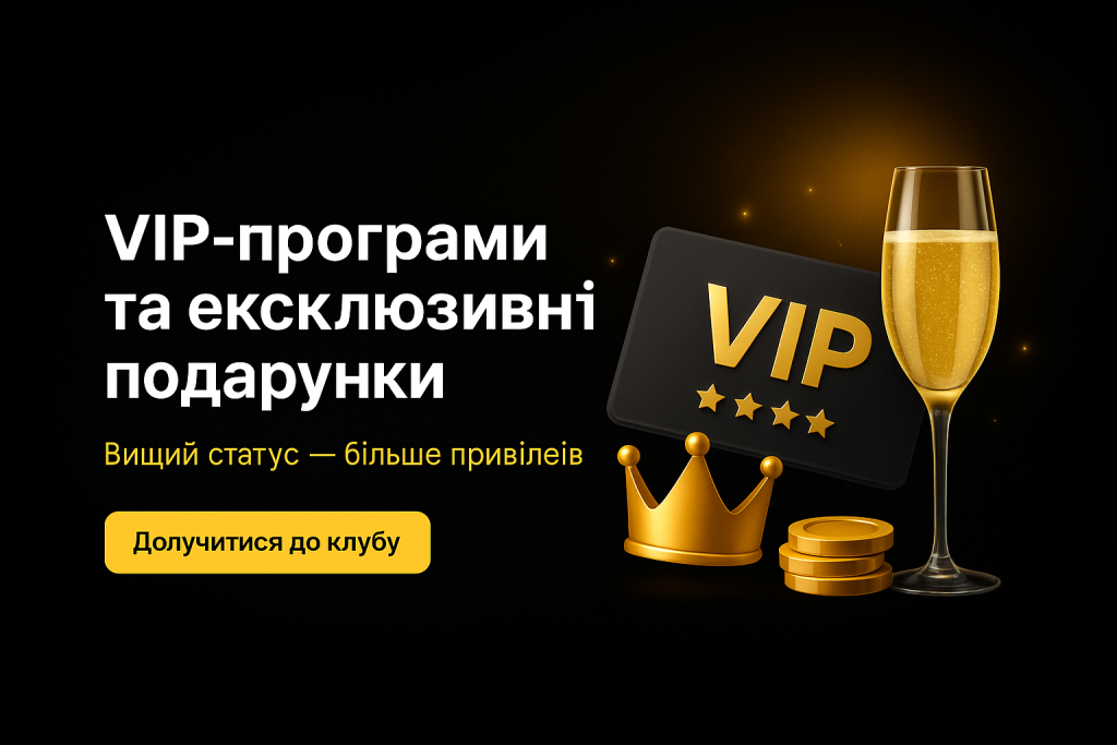 Vip-бонуси та ексклюзивні подарунки
